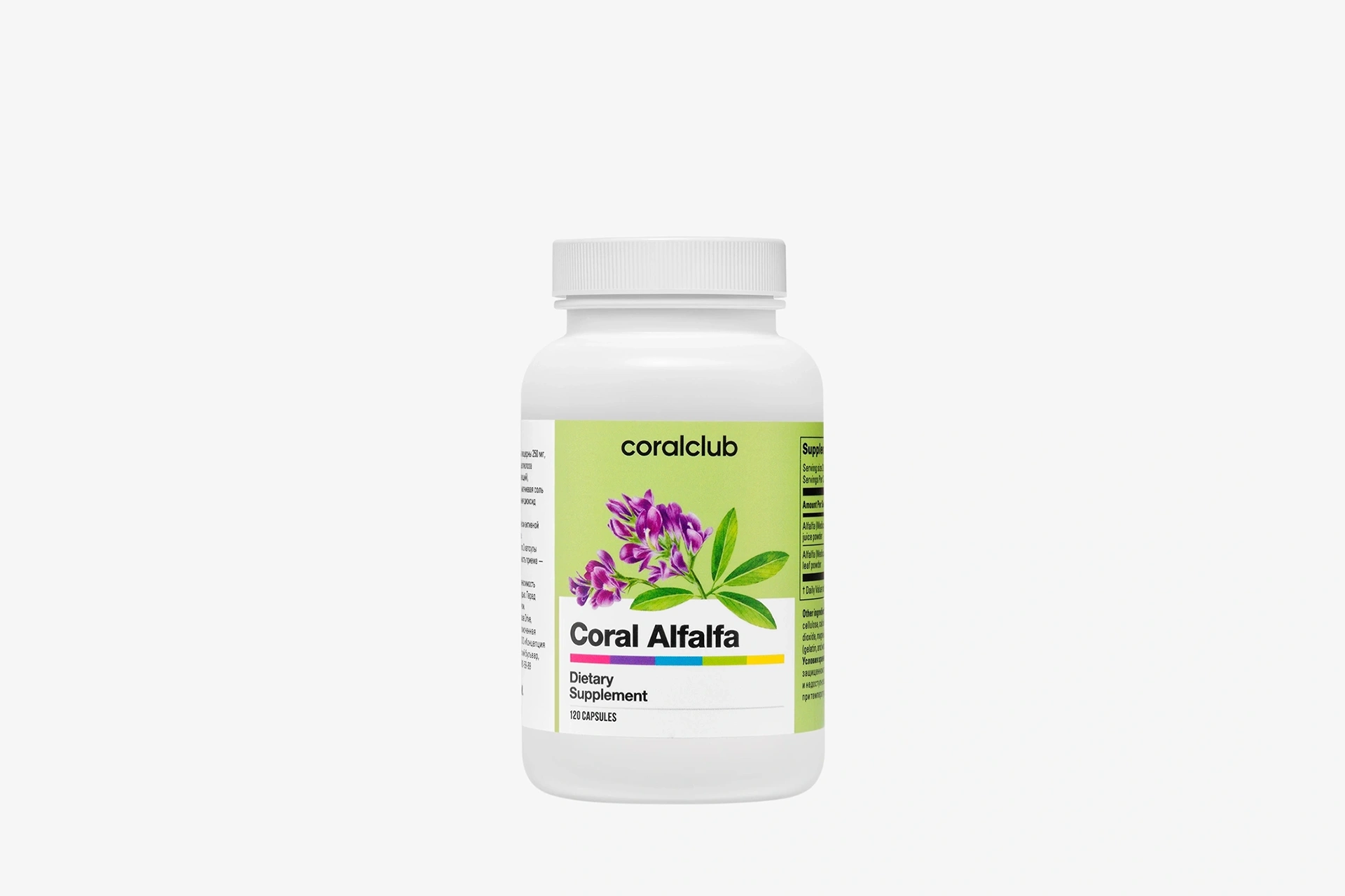 Coral Alfalfa Alfaalfa İçeren Takviye Edici Gıda